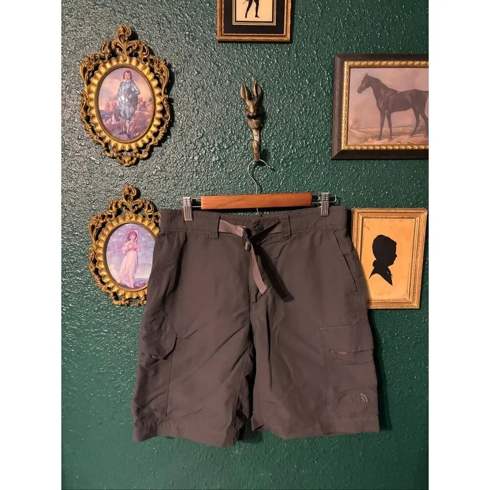 The North Face Men’s Gray Nylon Shorts Sz 30
